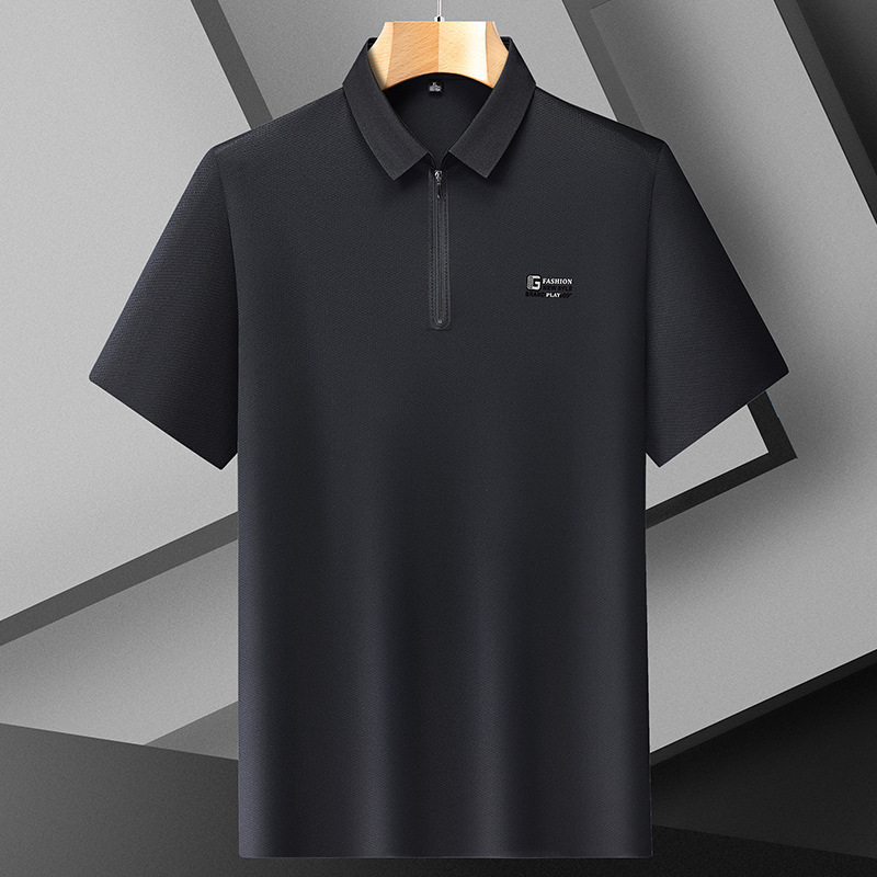 Men's Short-Sleeve Sports-Casual Polo Shirt
